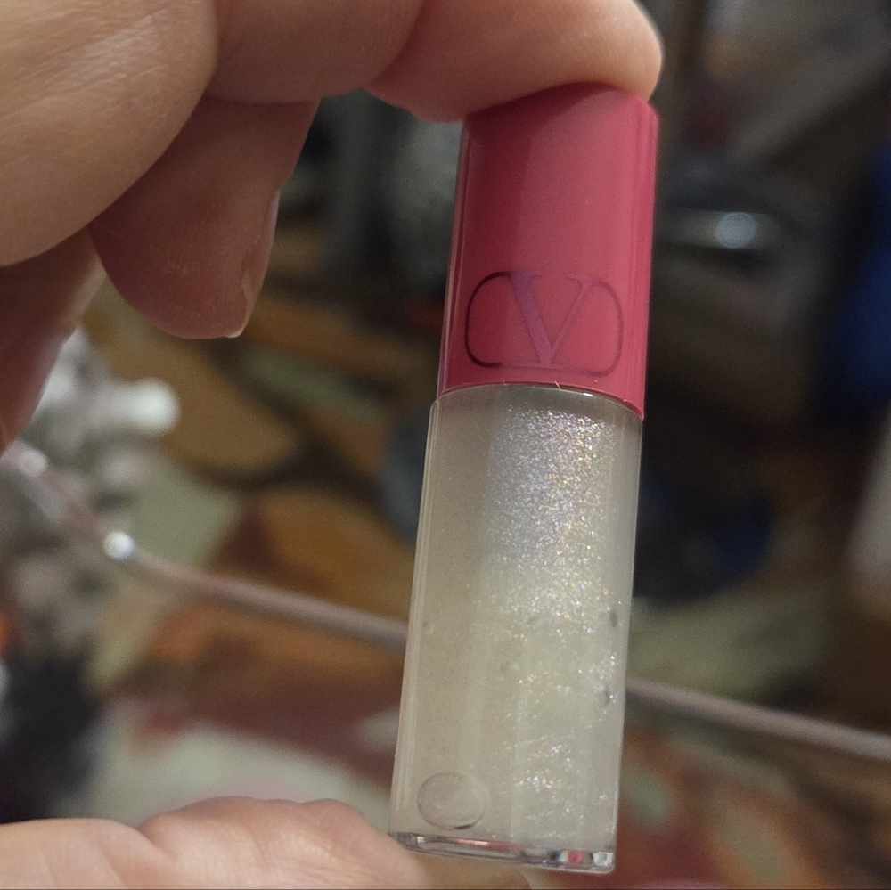 Valentino Mini Puffer Gloss In Dazzling Mermaid 00R 3.9ml